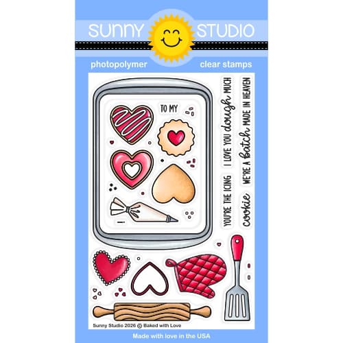 Baked With Love Stamps