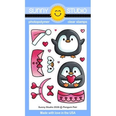Penguin Pair Stamps